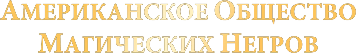 Американское общество негров-волшебников (2024)