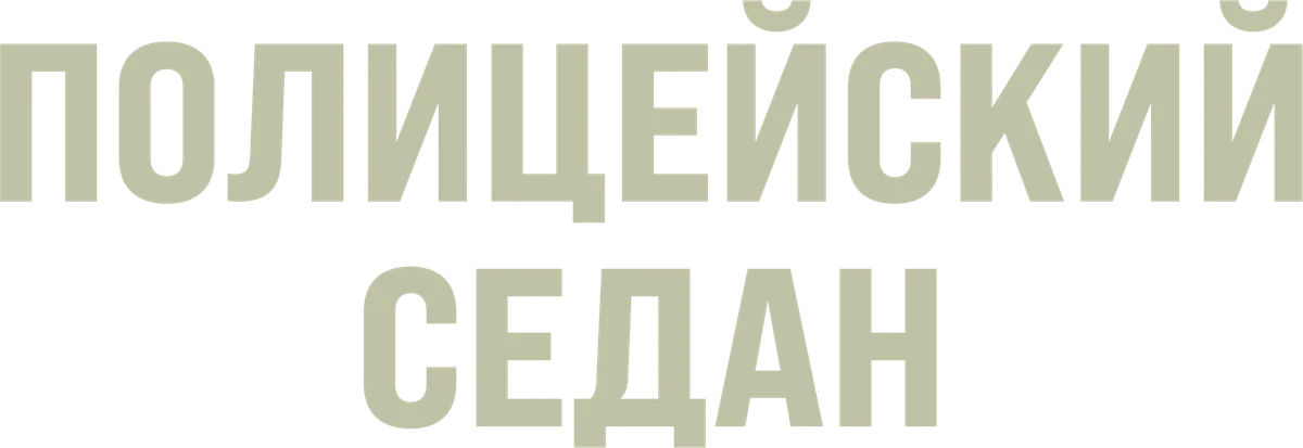 Полицейский седан (2019)