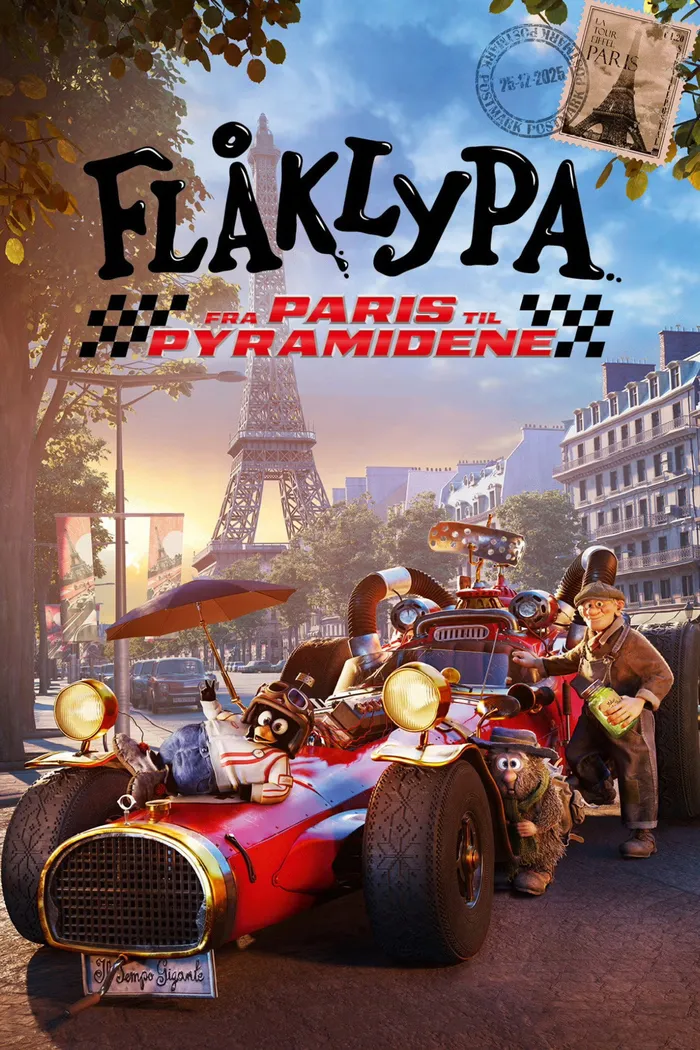 Flåklypa - fra Paris til Pyramidene (2025) poster