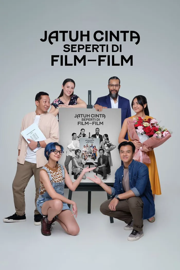 Jatuh Cinta Seperti di Film-Film (2023) poster