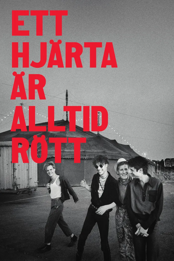 Ett hjärta är alltid rött (2024) poster