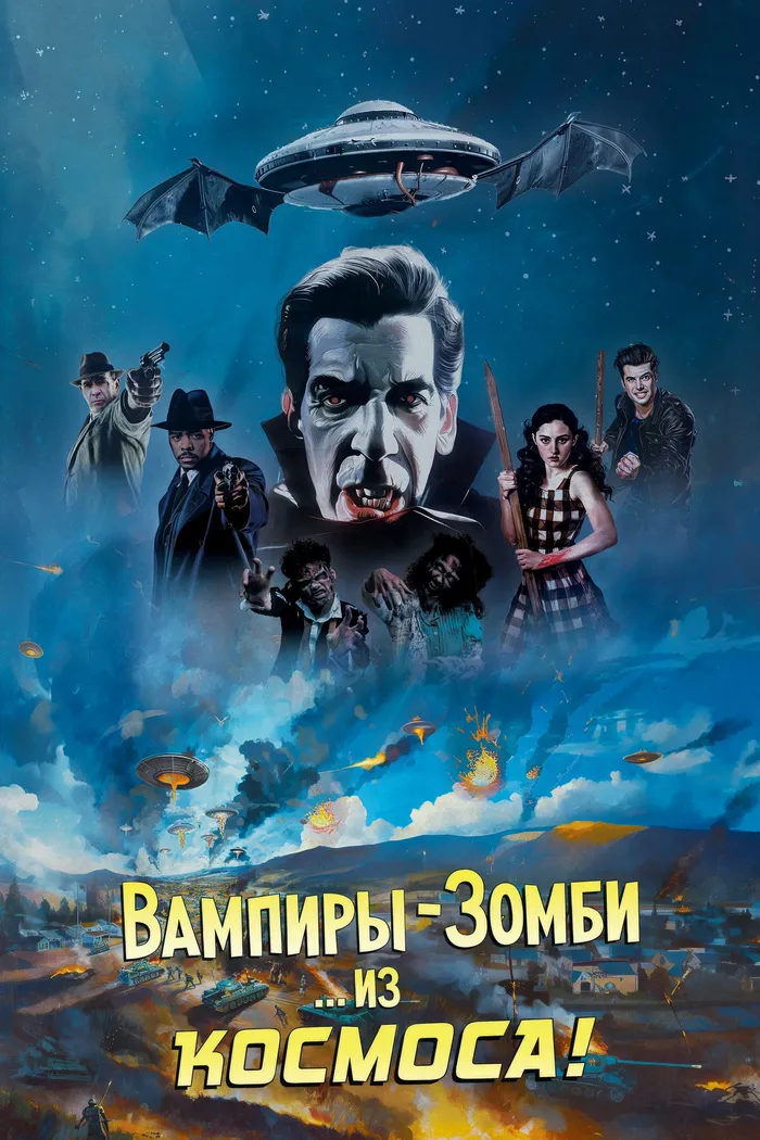 Вампиры-зомби... из космоса! (2024) poster