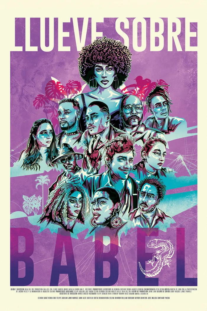Llueve sobre Babel (2025) poster