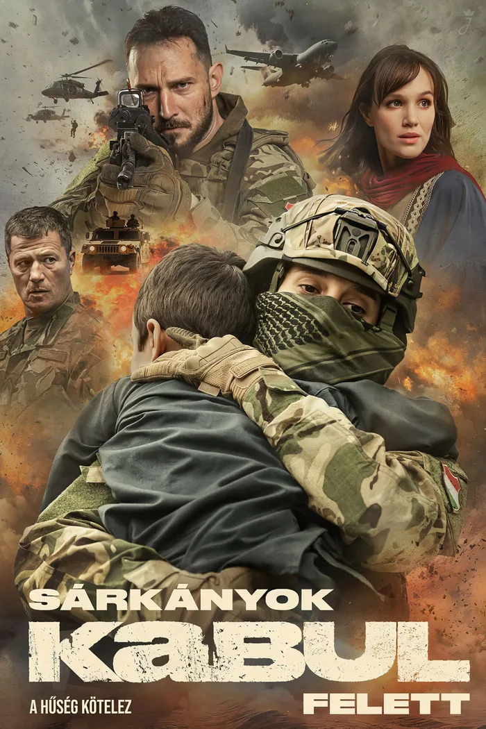 Sárkányok Kabul felett (2025) poster