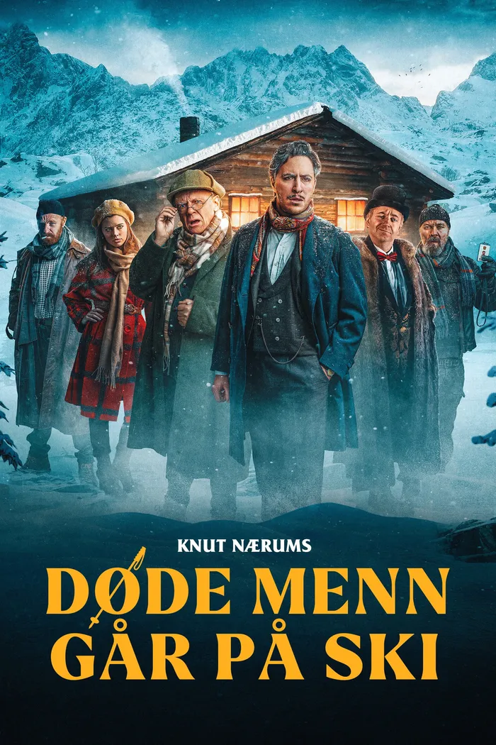 Døde menn går på ski (2024) poster