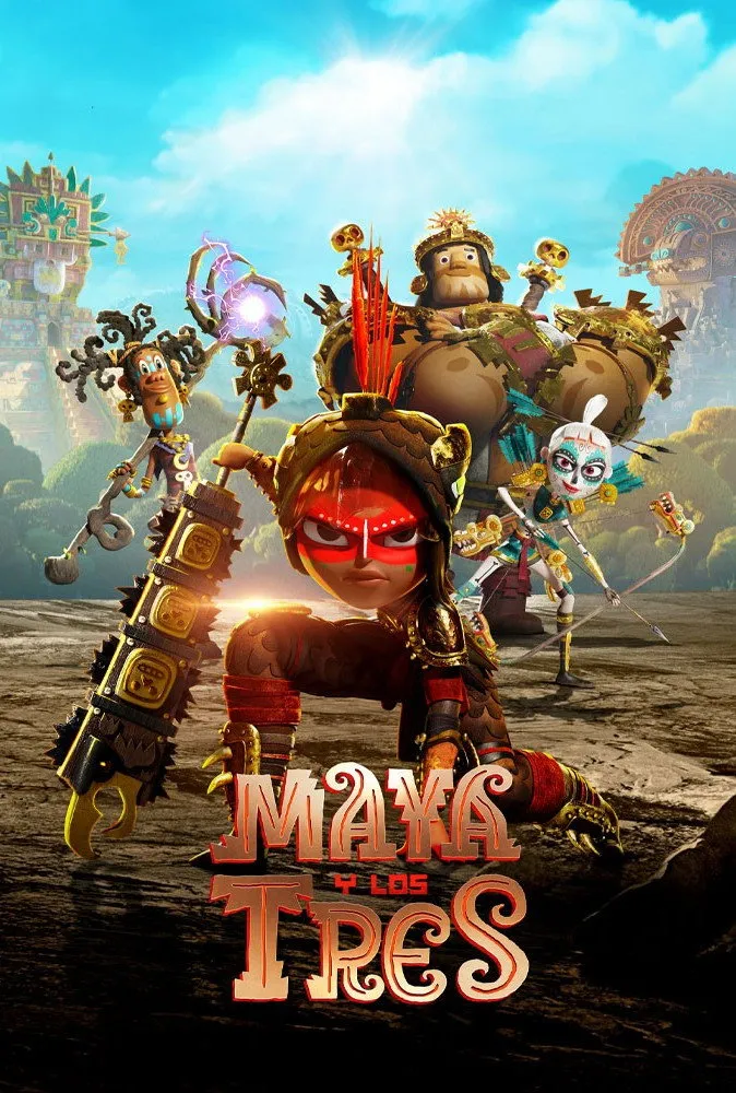 Майя и три воина (2021) poster