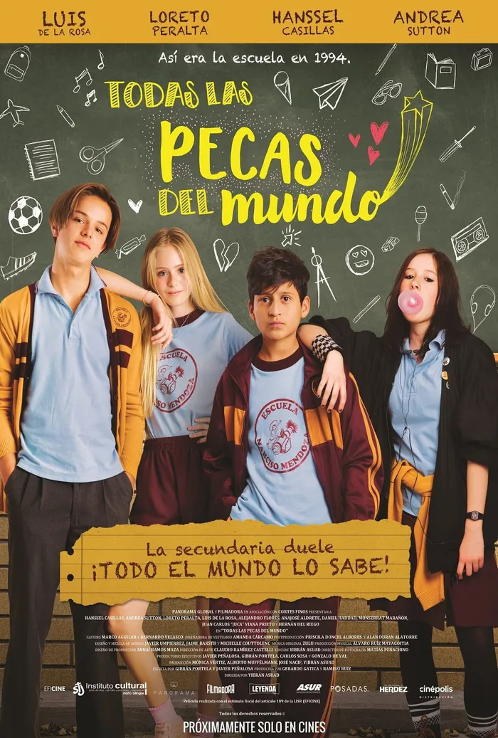 Todas las pecas del mundo (2019) poster