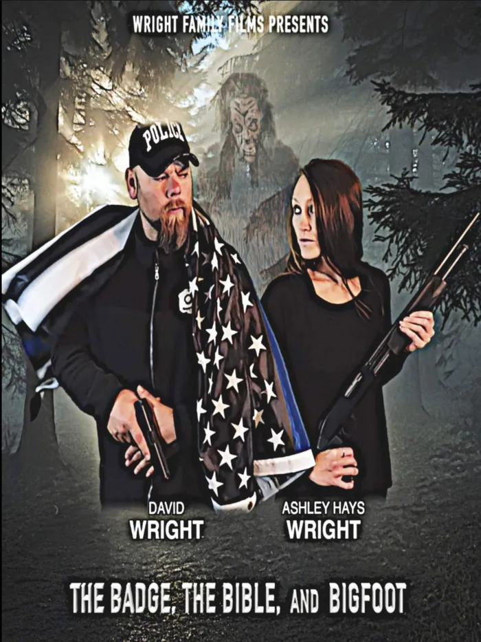 The Badge, the Bible, and Bigfoot (2019) poster