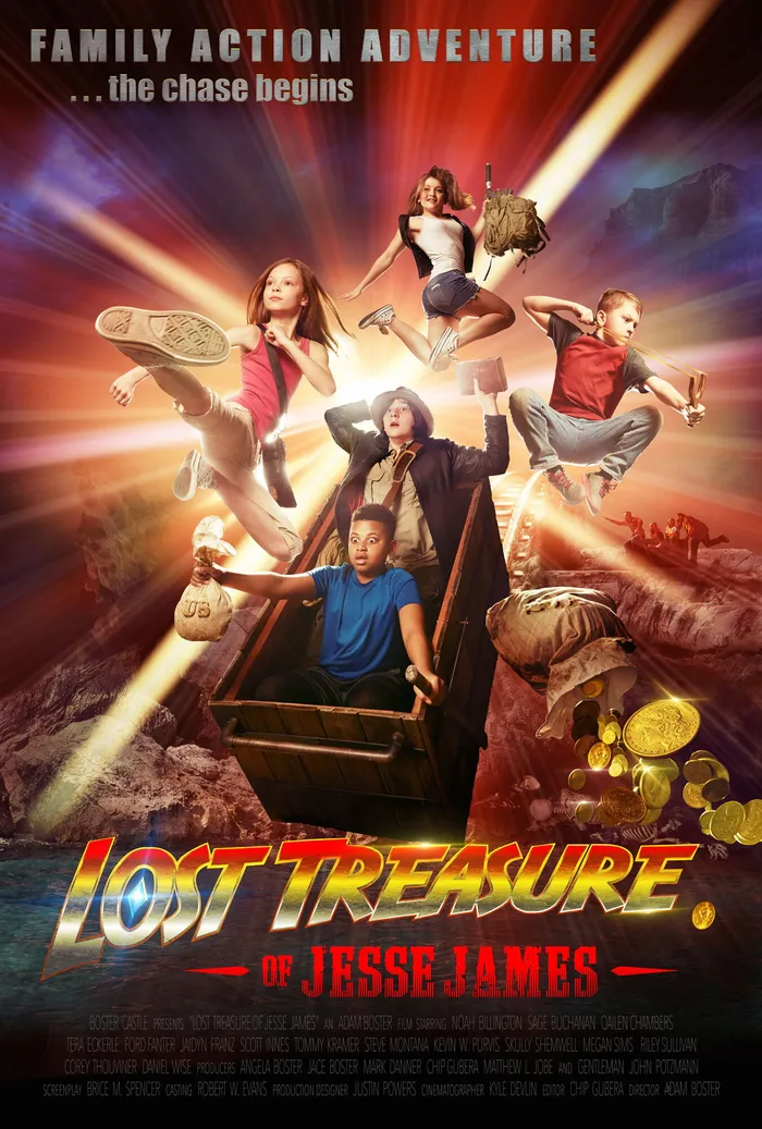 Lost Treasure of Jesse James (2020) poster