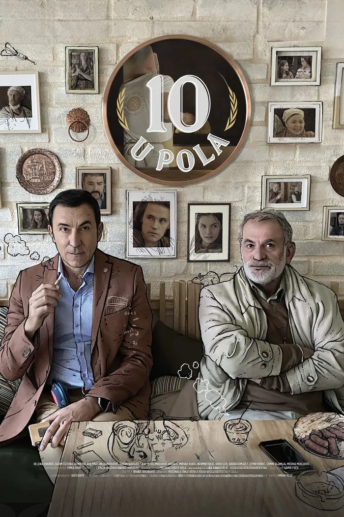 Deset u pola (2021) poster