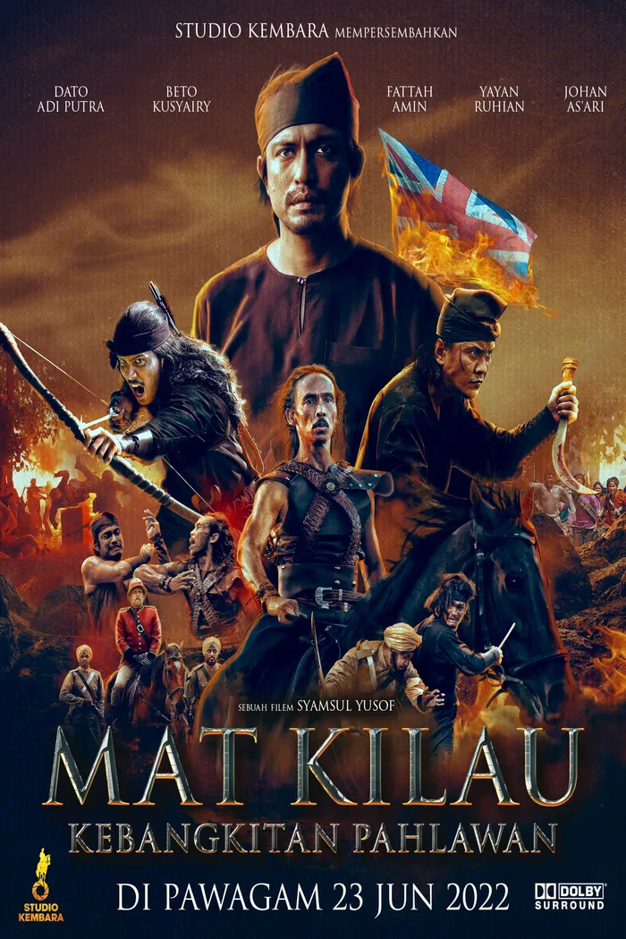 Mat Kilau: Kebangkitan Pahlawan (2022) poster