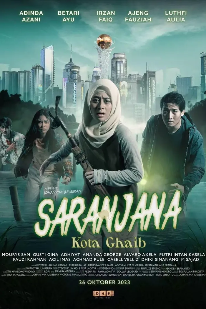 Saranjana: Kota Ghaib (2023) poster