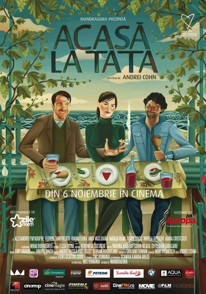 Acasă la tata (2015) poster
