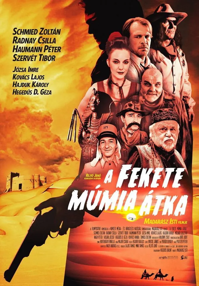 A fekete múmia átka (2015) poster