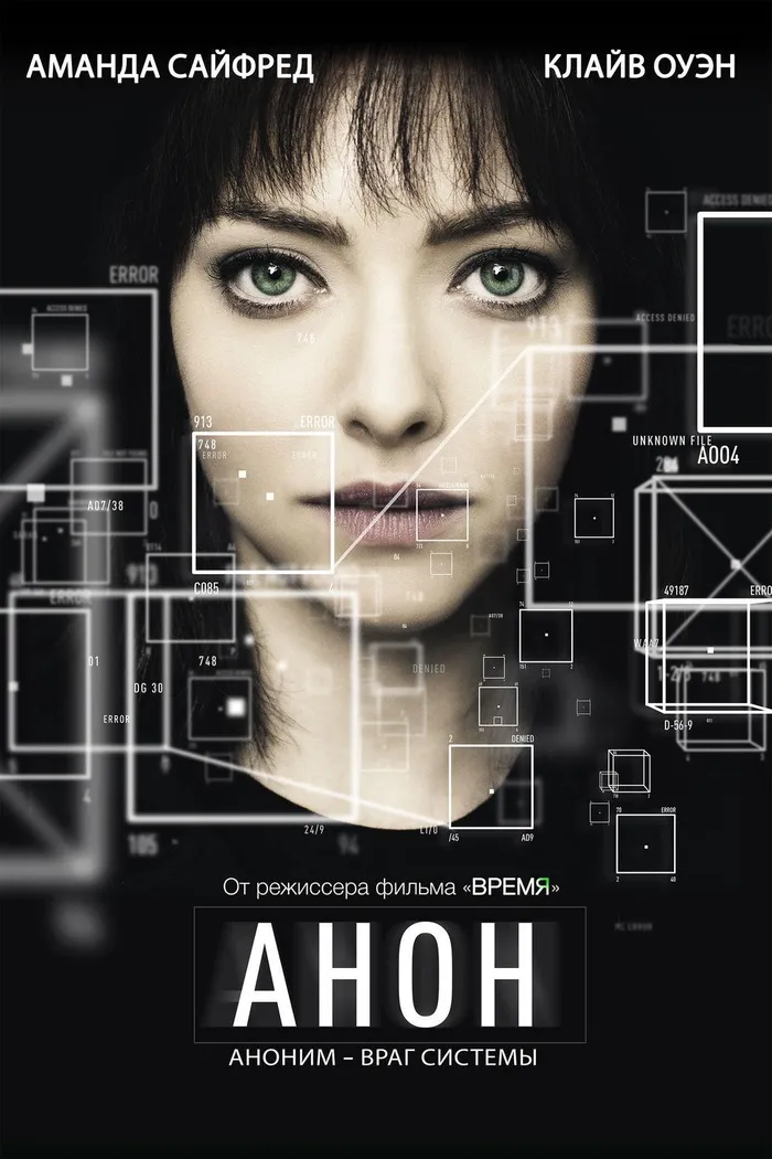 Анон (2018) poster