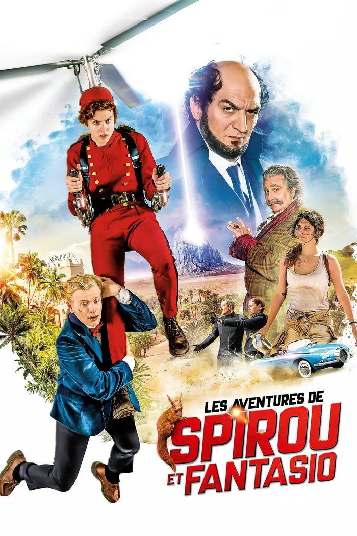 Приключения Спиру и Фантазио (2018) poster