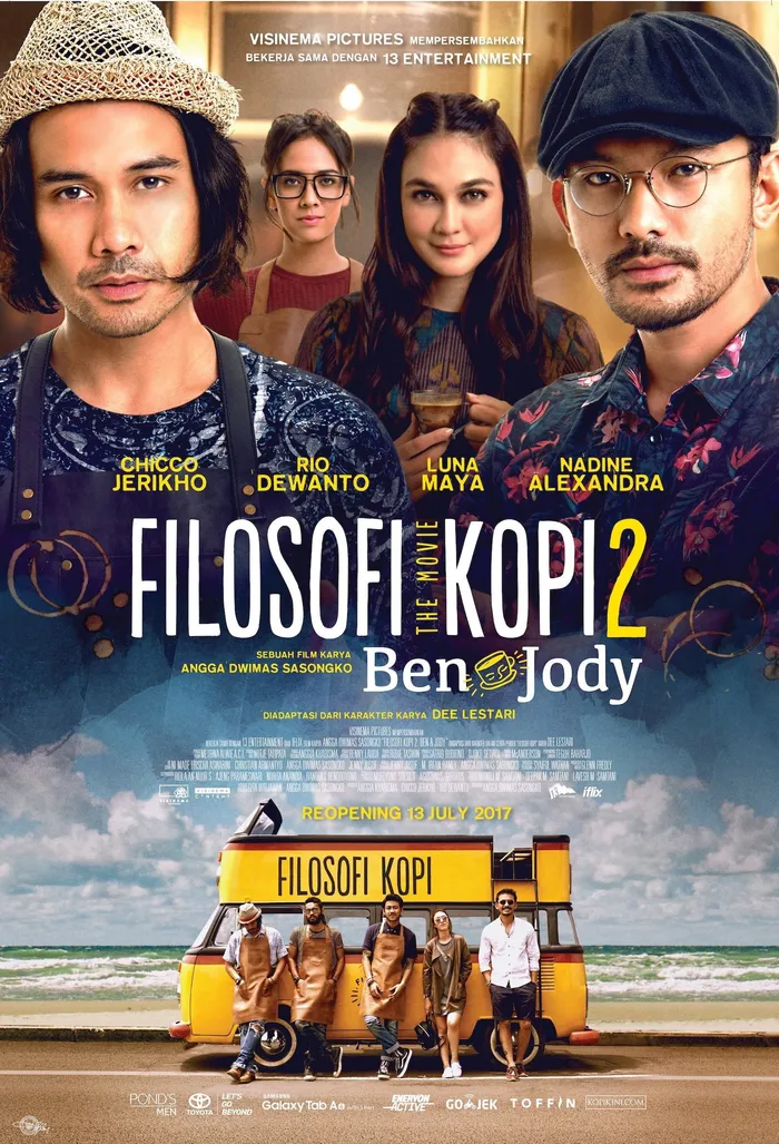 Filosofi Kopi 2: Ben & Jody (2017) poster
