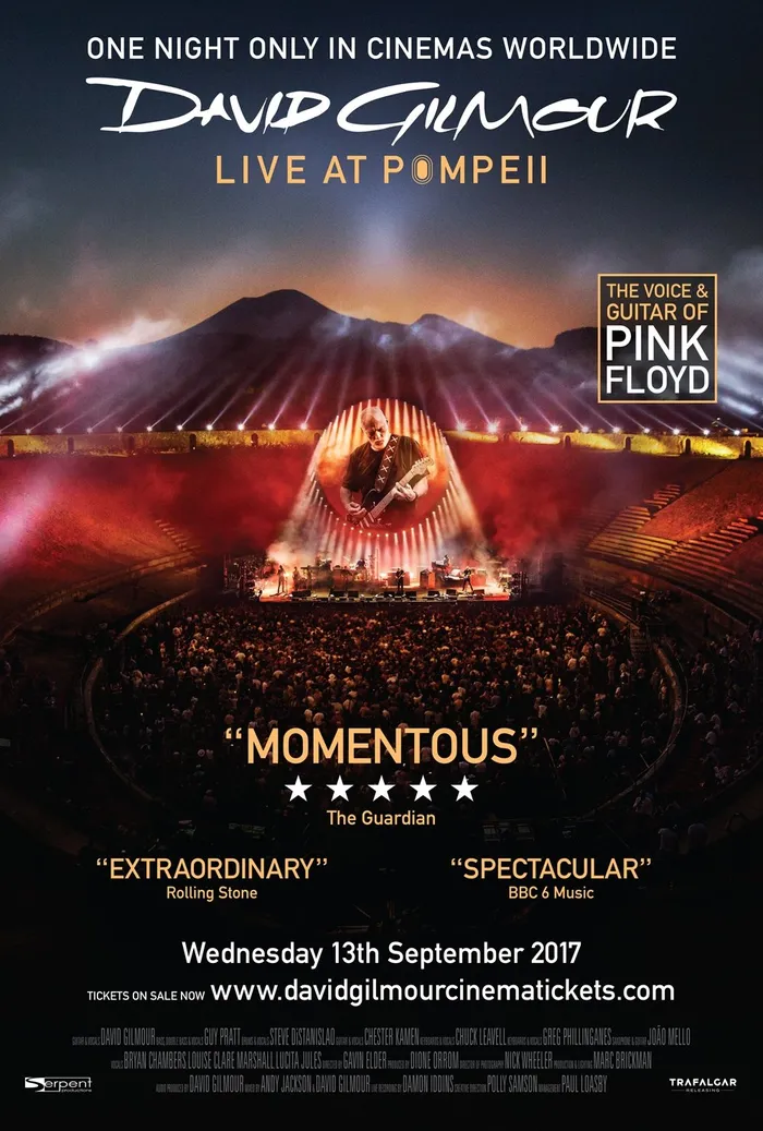 David Gilmour - Live at Pompeii (2017) poster