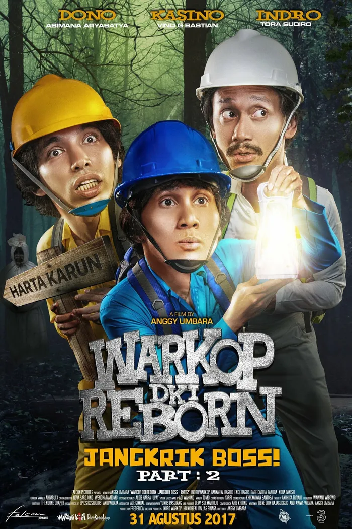 Warkop DKI Reborn: Jangkrik Boss! Part 2 (2017) poster