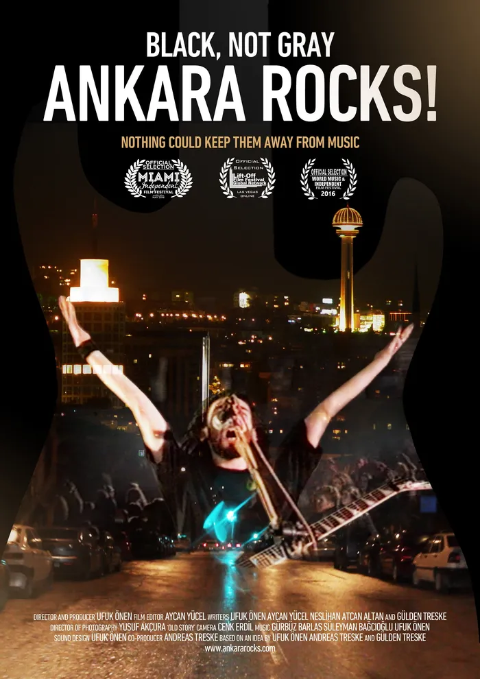 Gri Değil, Siyah: Ankara Rocks! (2016) poster
