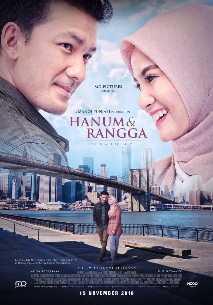 Hanum & Rangga: Faith & The City (2018) poster
