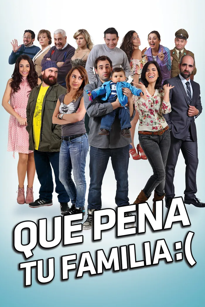 Qué pena tu familia (2012) poster