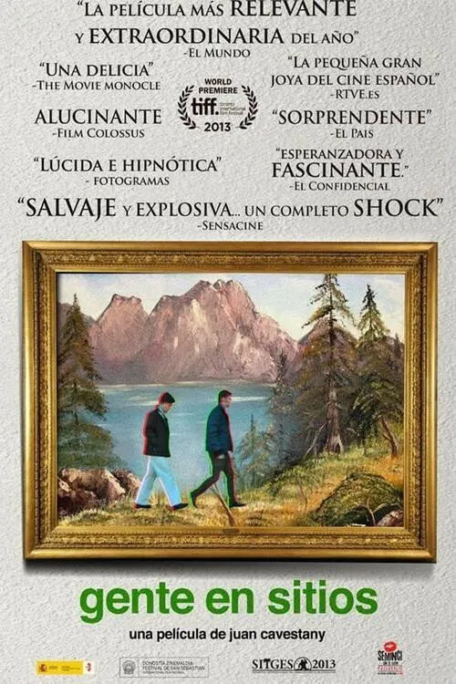 Gente en sitios (2013) poster