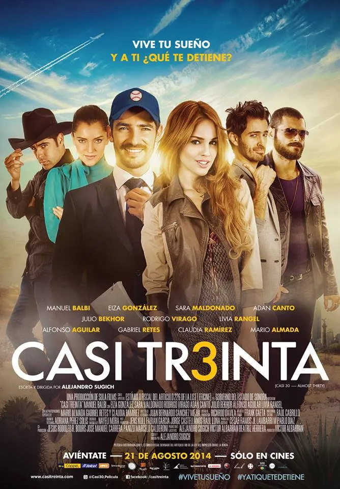 Casi Treinta (2014) poster