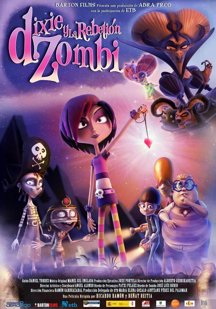 Dixie y la rebelión zombi (2014) poster